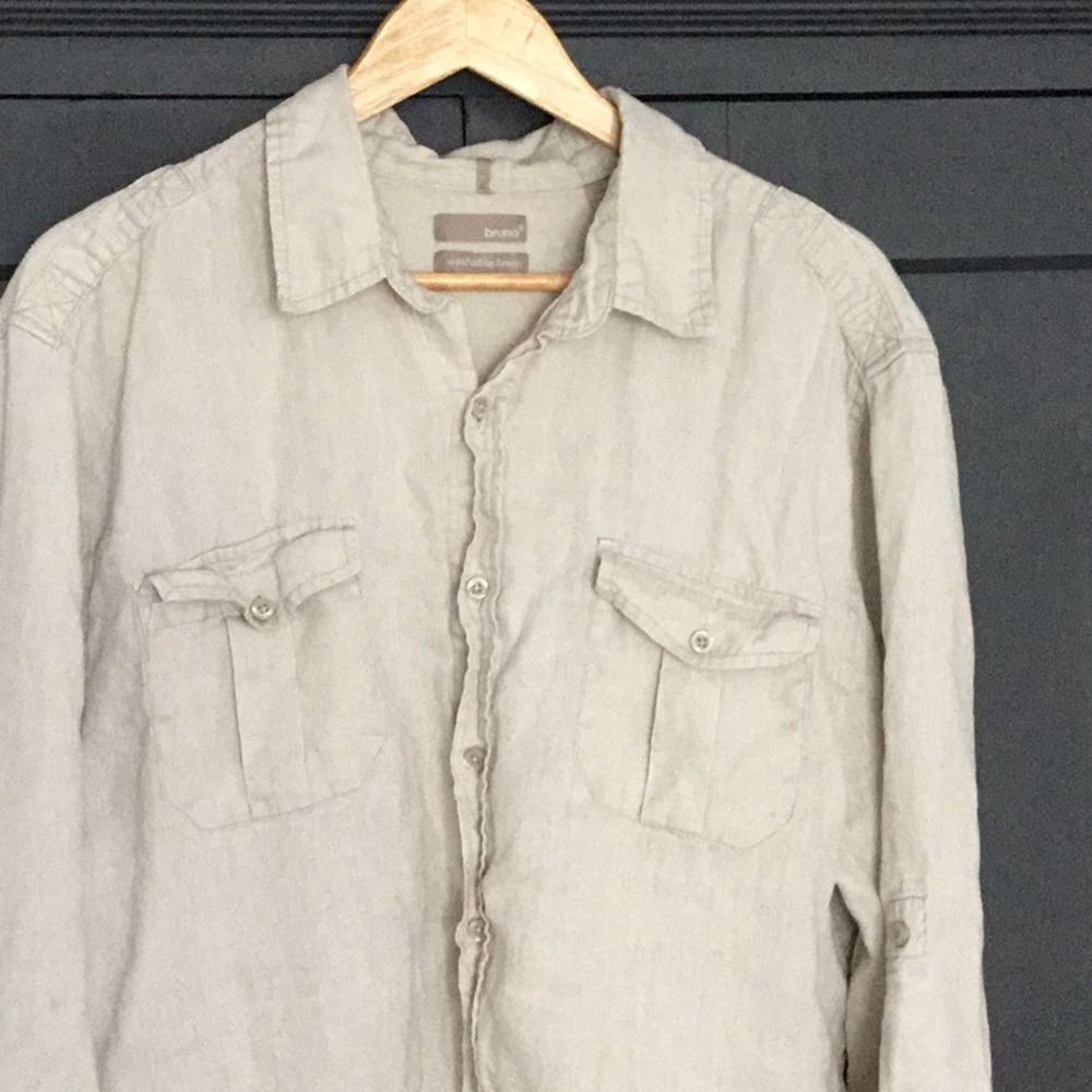 Bruno washable linen. Size xl men’s